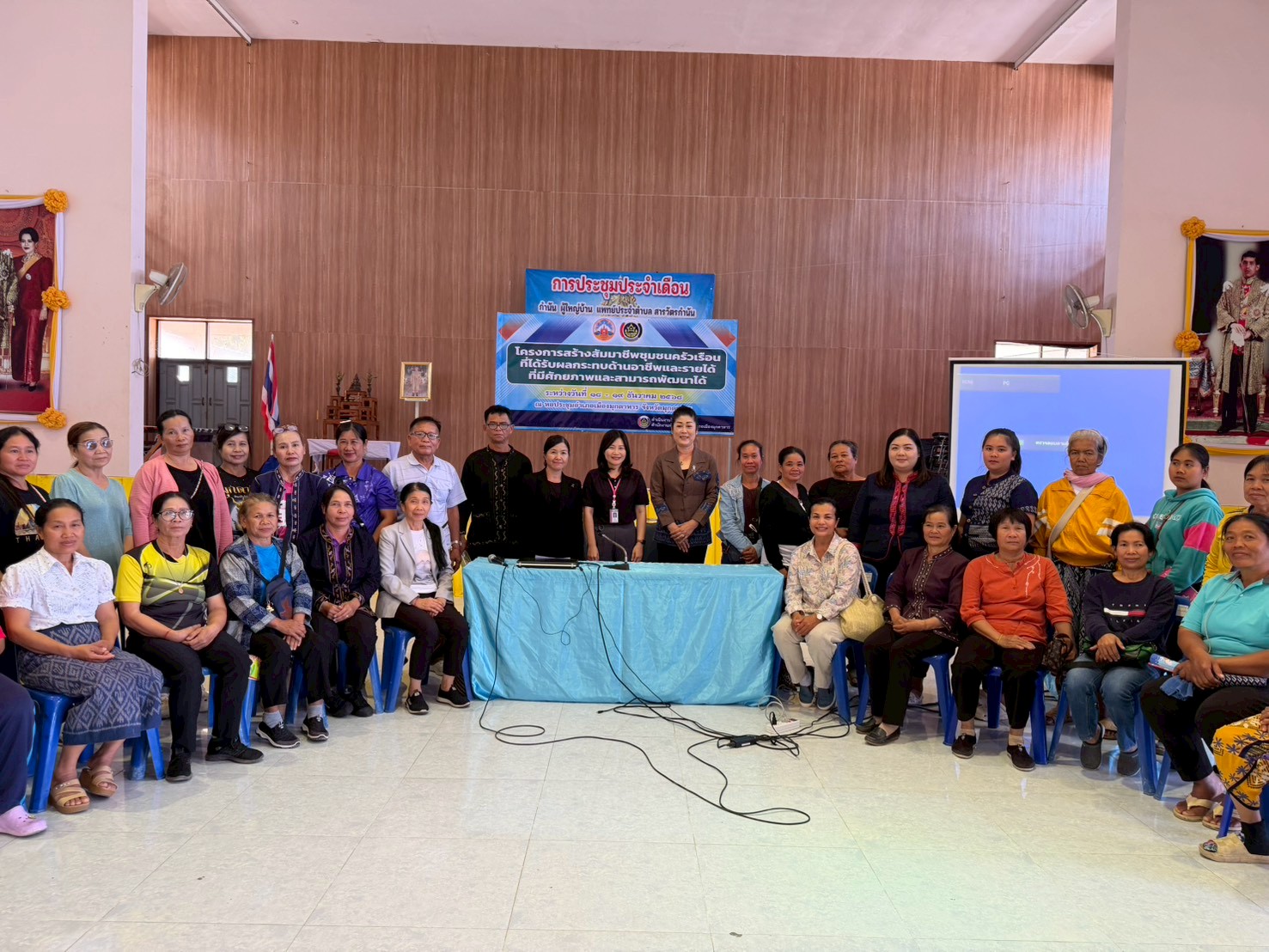 📢 สพอ.เมืองมุกดาหาร ดำเนินโครงการสร้างสัมมาชีพชุมชน เสริมศักยภาพครัวเรือนที่ได้รับผลกระทบด้านอาชีพและรายได้ 📢