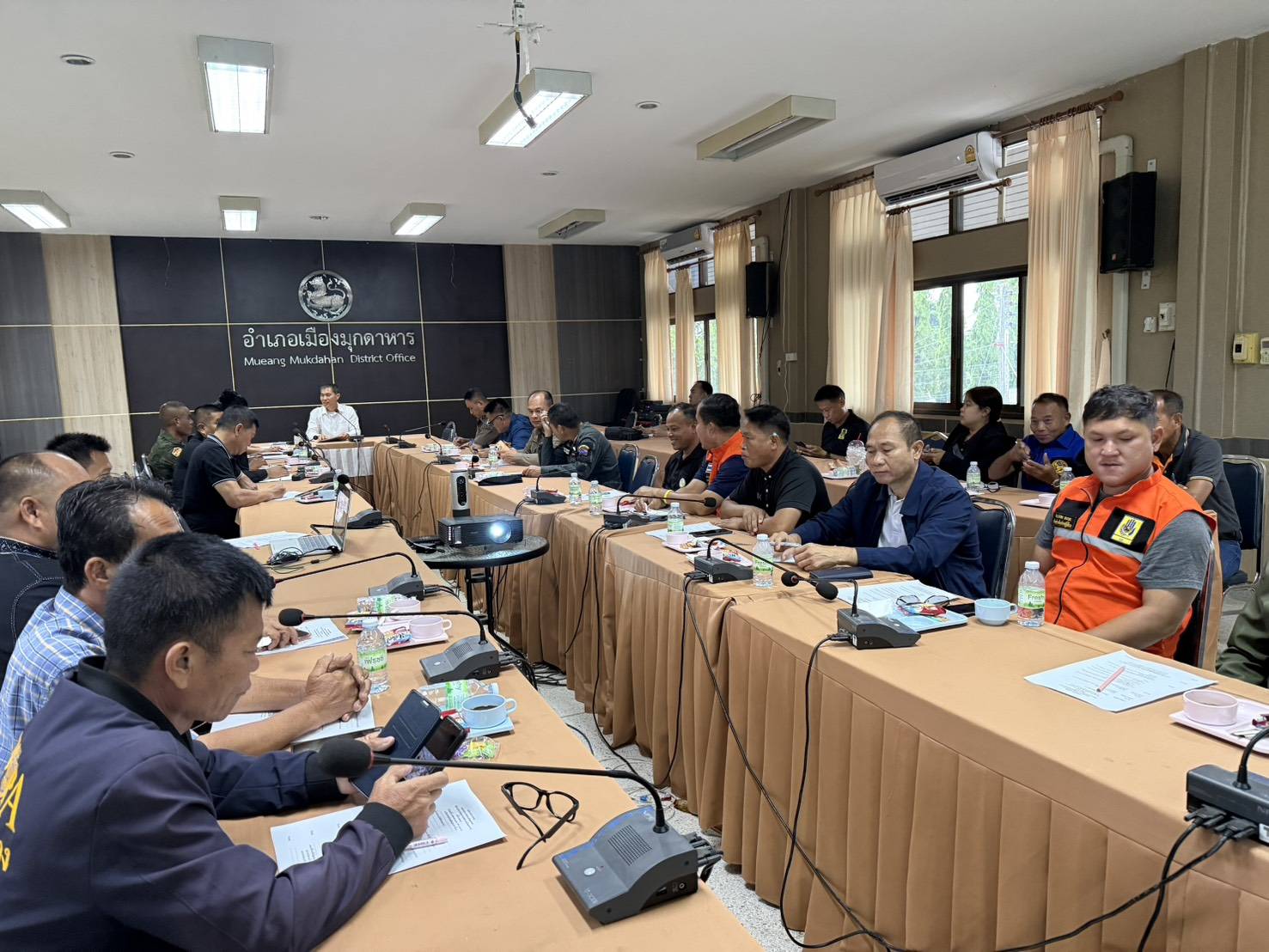📢 สพอ.เมืองมุกดาหาร ร่วมประชุมคณะกรรมการ ศป.ปส.อำเภอเมืองมุกดาหาร ครั้งที่ 4/2569 เดินหน้าบูรณาการป้องกันและแก้ไขปัญหายาเสพติดในพื้นที่ 📢