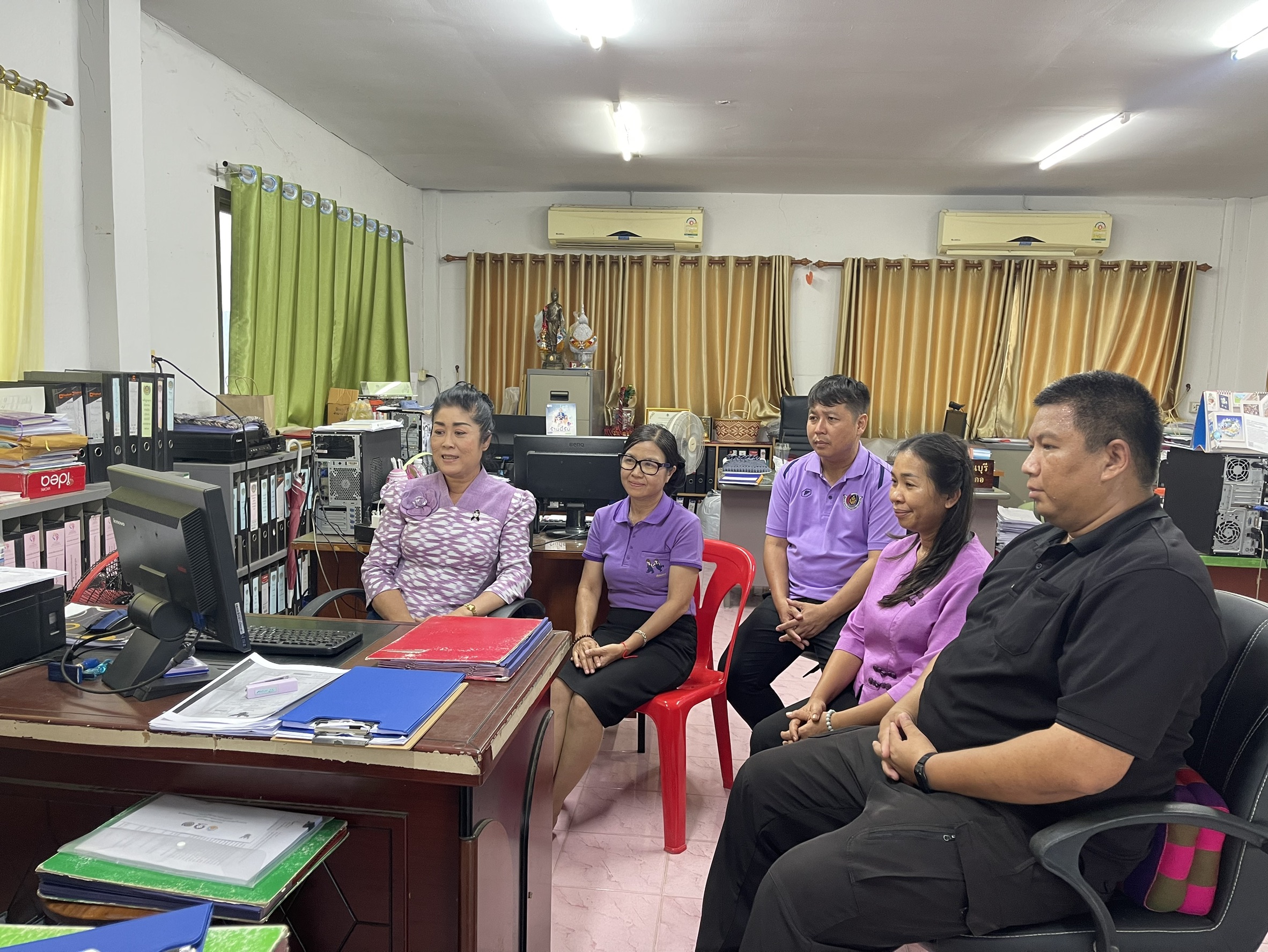 📢 สพอ.เมืองมุกดาหาร เข้าร่วมประชุมขับเคลื่อนการดำเนินโครงการพัฒนาศักยภาพการขับเคลื่อนงานพัฒนาชุมชน (MUK IS EASY PLUS) 📢